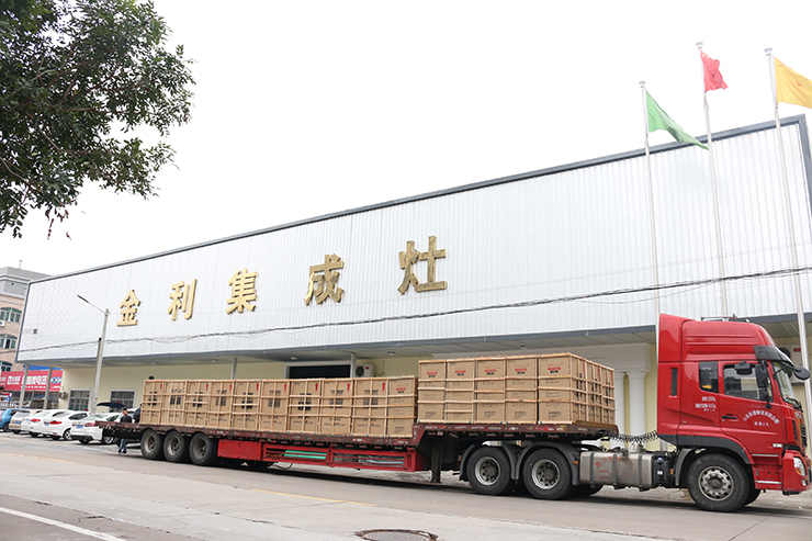 金利集成灶排單發(fā)貨，市場(chǎng)供不應(yīng)求持續(xù)