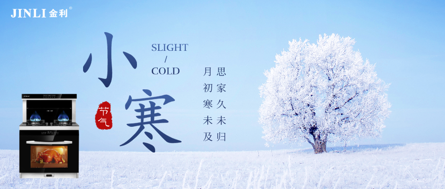 金利集成灶：小寒隆冬至，有家不覺冷