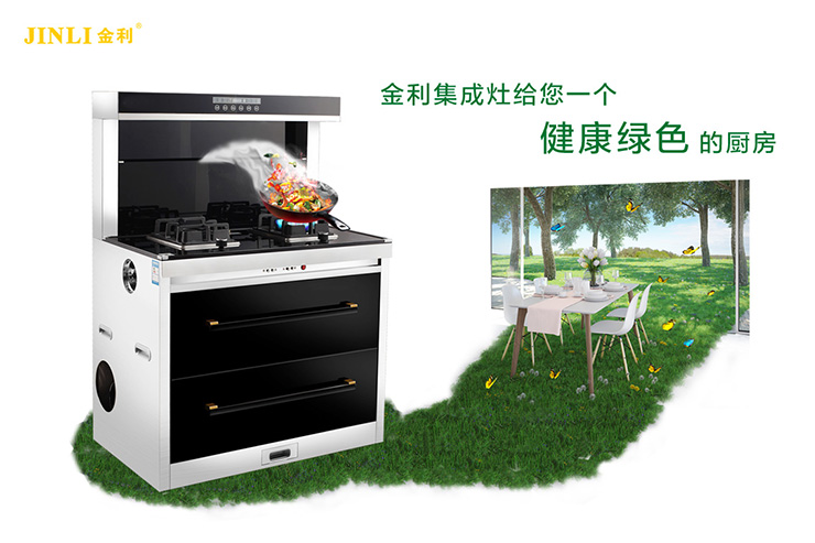 金利集成灶小小灶臺，承載萬千家庭的每一餐味道