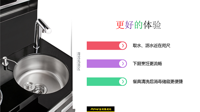 金利集成灶帶水槽產(chǎn)品